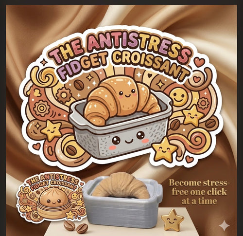 The Antistress Croissant Fidget