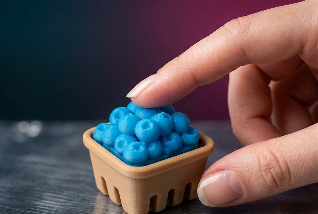 The Antistress Blueberry Basket Fidget