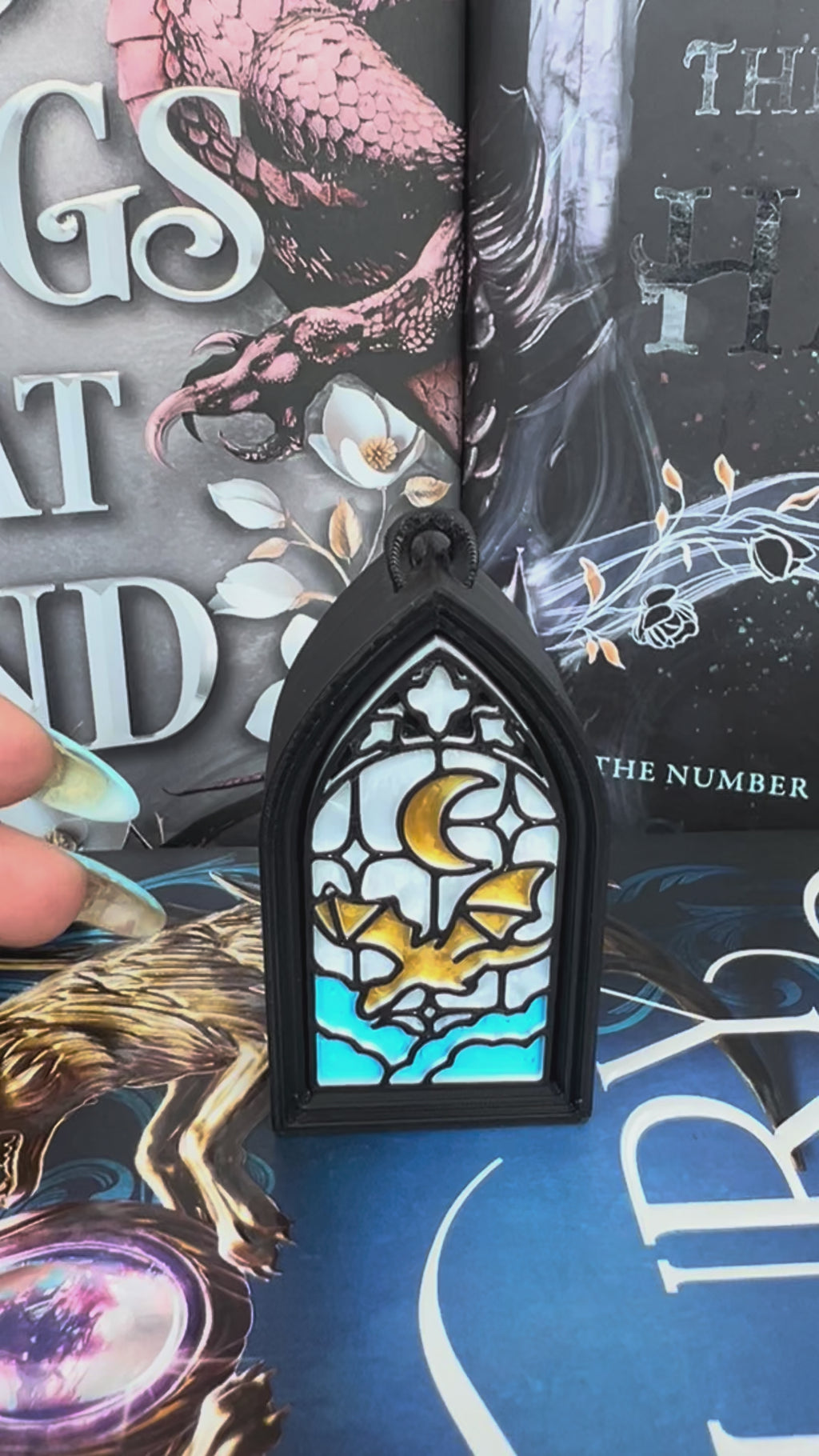 Gothic Dragon Stained Glass Fidget